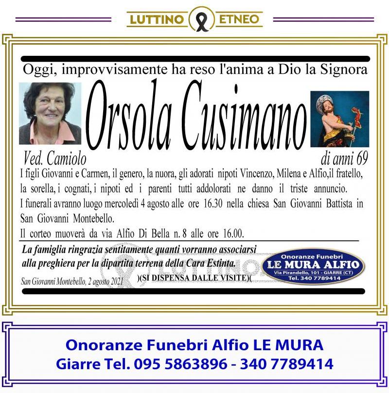 Orsola  Cusimano 